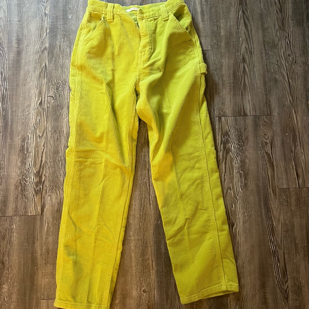 PacSun green corduroy women’s pants size 25